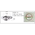 thumbnail image 2 of 2pcs Kitchen Bathroom Sink Strainer, Stainless Steel Drain Filter, Prevent Clogging, Large Wide Rim Outer Diameter 4.5 Inch/11.3cm (Large Size), 2 of 4