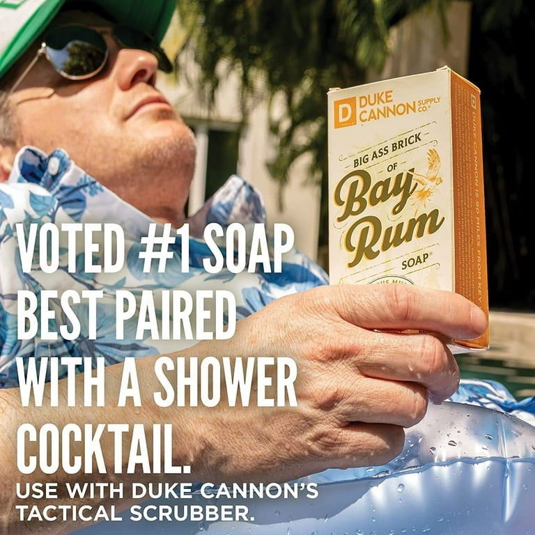 Duke Cannon Supply Co. Soap, Bay Rum - 10 oz