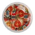 thumbnail image 1 of 4 Pcs Geometry Knobs for Kitchen Cabinet Cupboard Dresser Bookcase Drawer Pulls Handles Round Home Decor, 1 of 5