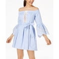 thumbnail image 2 of MSRP $49 Teeze Me Juniors' Off-The-Shoulder Maxi Romper SIZE 13, 2 of 2