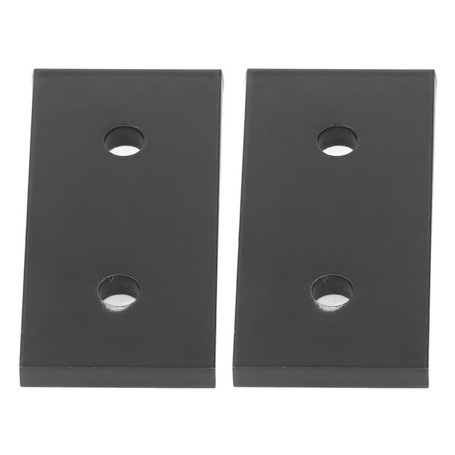 2 Pcs Planche de Joint en Alliage d'Aluminium de Compression, Plus Ferme et Durable, pour Construction de Meubles, Portable avec 2 Trous