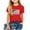 🌈Red🌈, variant on Pvkarhg Graphic Tees for Girls Kids USA American Flag Summer Tops 4th of July Crewneck Short Sleeve T Shirts 5-14 Years Black