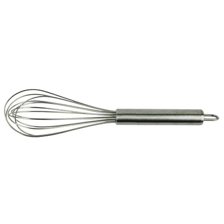 Kinggrand Kitchen Stainless Steel Wire Whisk Egg Beater, Sturdy Kitchen  Tool Steel for Whisking Blending Beating Stirring Whisks for Cooking Red 10
