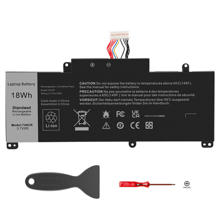 18WH 74XCR Battery for Venue 8 Pro 5830 T01D T10D-5830 VXGP6 X1M2Y 0X1M2Y 0VXGP6