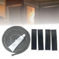 thumbnail image 4 of Cuerda de sellado para estufa de leña, fácil instalación, resistente al calor, para chimenea 8 mm x 3 m, 4 of 9