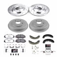thumbnail image 3 of Power Stop Front and Rear Z26 Street Warrior Drum and Shoe Kit K15114DK-26, 3 of 9