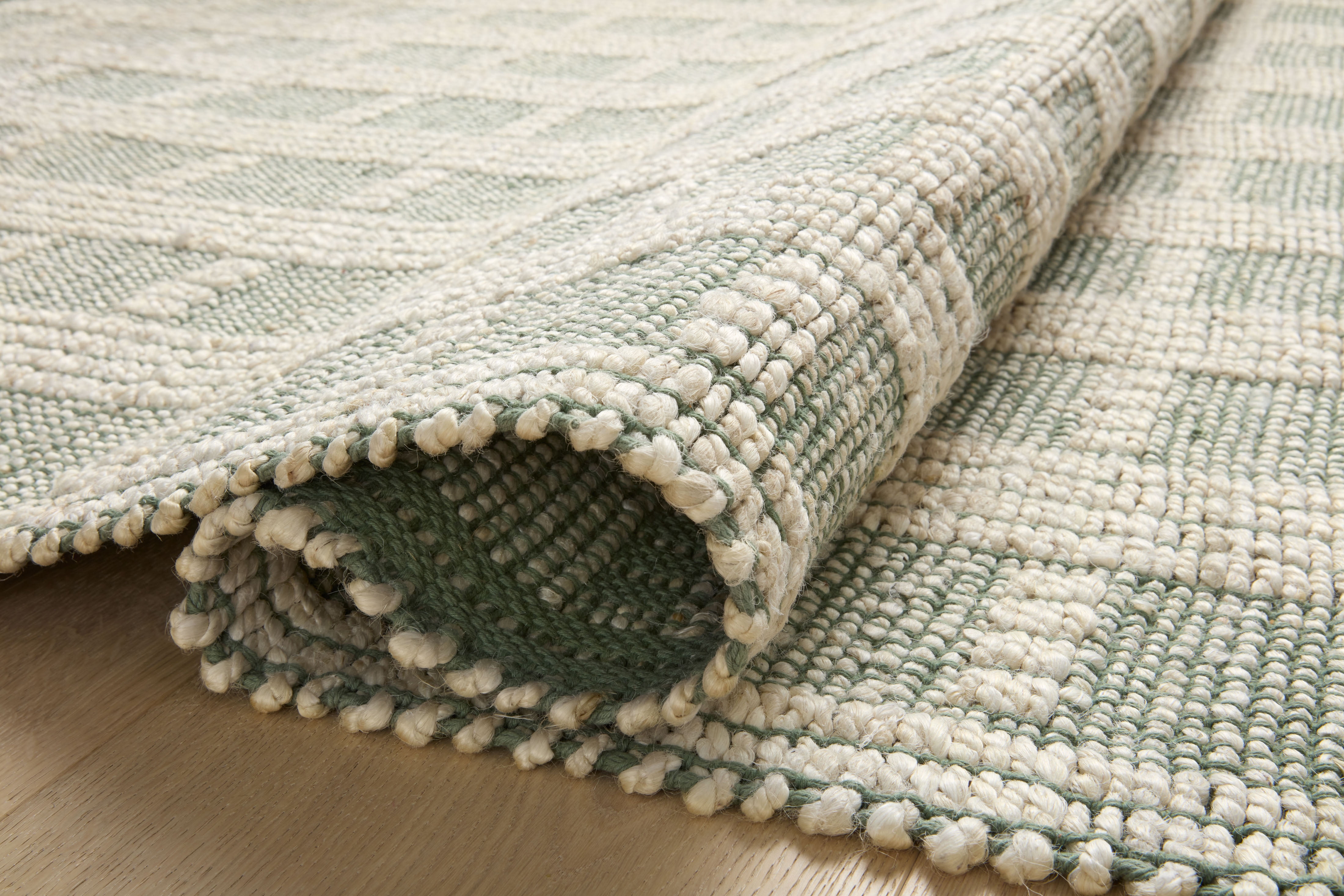 Angela Rose x Loloi Colton Ivory / Sage 5'-0" x 7'-0" Area Rug