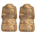 thumbnail image 3 of LAKIMCT Exotic Gold Flamingo Car Seat Covers Vehicle Front Seat Covers Universal Fit Seat Protector, 3 of 9