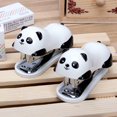 thumbnail image 1 of Juego de grapadora de oficina portátil Mini Panda lindo de 2 piezas con 1000 grapas No.10 para el hogar, la oficina, la escuela o los viajes, 1 of 4