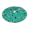 thumbnail image 2 of Bingfone Christmas Tree Skirt Mat Christmas Decoration Interior 30"-Sushi, 2 of 8