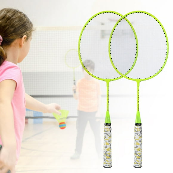 Badminton Racket Shuttlecock Set, Badminton Racket, Badminton Racket with 2 Badminton Balls, 1 Racket Bag, 2 Shuttlecock Rackets for Training, Sports
