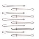 thumbnail image 2 of Pack de 10 herramientas para enhebrador de cinturón de costura | Guía de aguja para banda elástica metálica y cinturilla | Enhebrado fácil para cordones, pantalones de pijama, sudaderas con capucha, 2 of 9