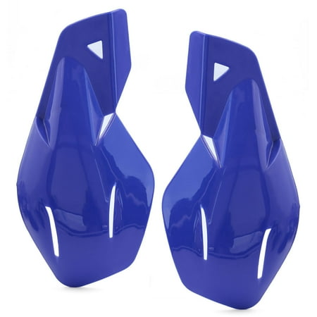 Mx Hand Gaurds Unique Bargains 2 Pcs Blue Plastic ATV Dirt Bike MX Motocross Motorcycle Hand Guards Handguards ()