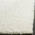 thumbnail image 5 of SAFAVIEH Athens Solid Plush Shag Area Rug, White, 10' x 14', 5 of 10