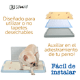 thumbnail image 4 of Baño para Perros KE WOOW Inodoro Tapete ENTRENADOR Grande Azul, 4 of 9