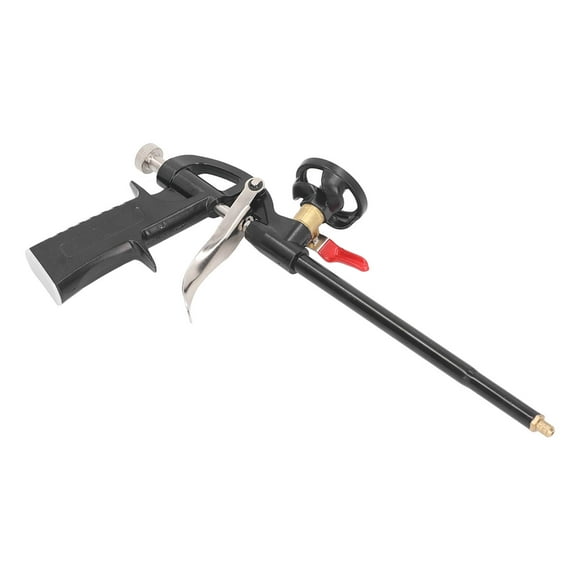 Foam Spray , Foam Dispensing Insulation Nozzle 12.4 Inch Side Heat Sink Weather Resistance for Caulking Filling Sealing