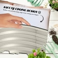 thumbnail image 5 of Outsunny Galvanized Raised Garden Bed Kit, Metal Planter Box with Safety Edging, 76.75" x 24.5" x 11.75", Cream, 5 of 9