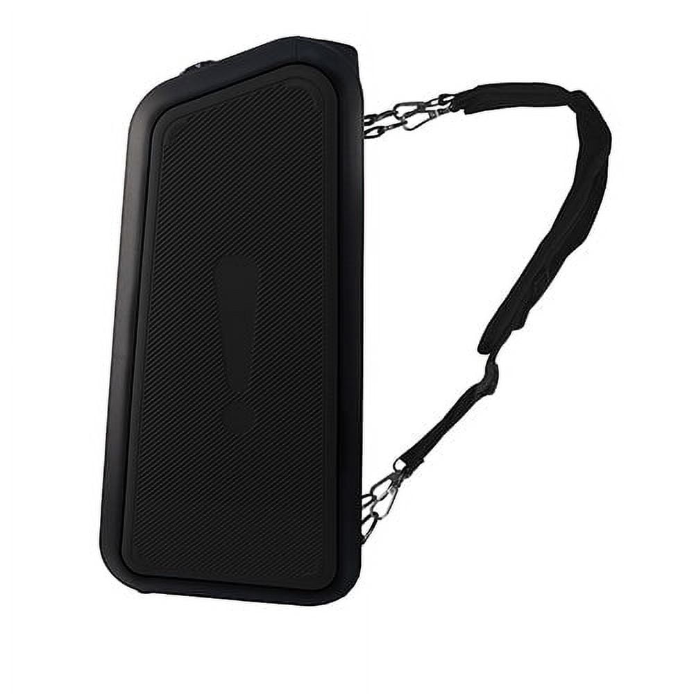 IQ Sound IQ-8265BT 2 x 6.5-Inch Portable Bluetooth Backpack Speaker with LED Light Panel, TWS, FM Radio, Mic Input, USB/Micro SD/AUX Input, Remote Control, Rechargeable Battery