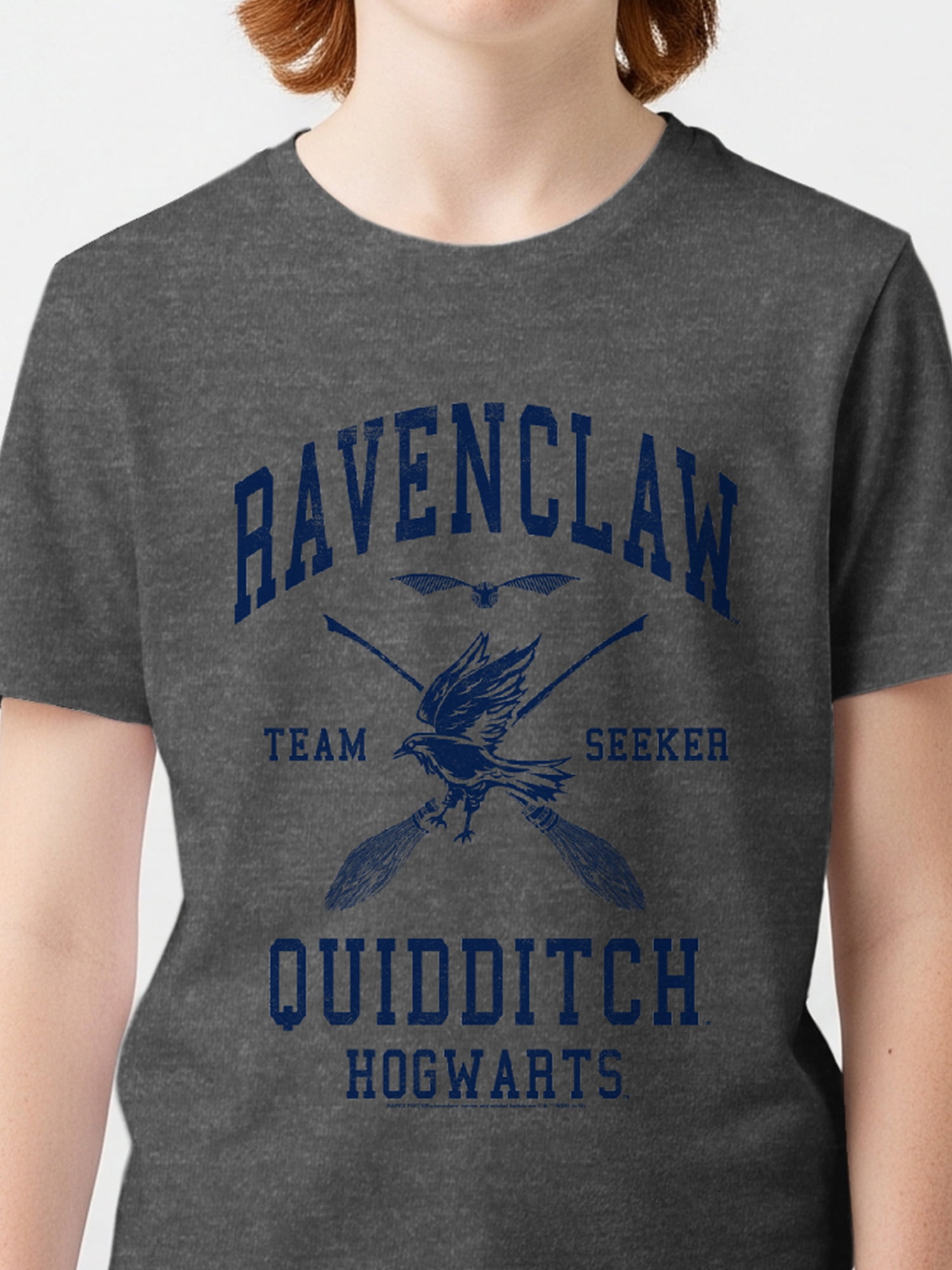 Harry Potter, Boys' & Big Boys' Graphic Tee, Ravenclaw Quidditch Seeker, Sizes 4-18