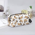 thumbnail image 6 of Uemuo Dachshund Dog Puppy Pattern Portable Toiletry Bags with Handle, Waterproof travel Make up Bags for Women, Large Capacity Travel Cosmetic Bags, 6 of 9