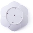 thumbnail image 5 of Jabonera De Silicona Duradera Y Respetuoso Con El Medio Ambiente, Estante De Almacenamiento Creativo En Forma De Pétalo Ducha, Mostrador, Fregadero, Baño - 1 Unidad (Blanco). Afortunado Sencillez, 5 of 5