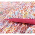 thumbnail image 4 of Garden Posies Pink 3-Piece Embellished Soft Microfiber Comforter Set - Twin, 4 of 8