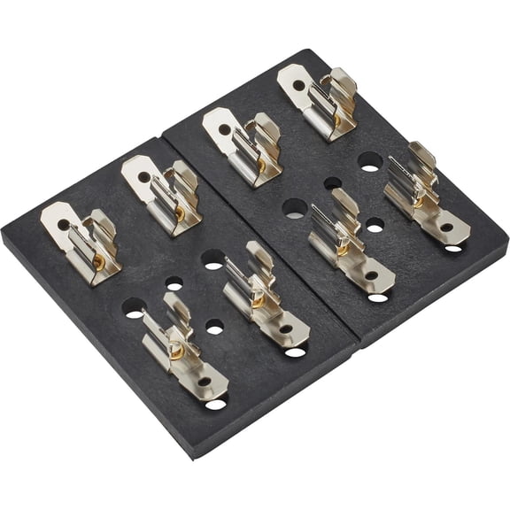 4 Fuse Holder, Glass Fuses