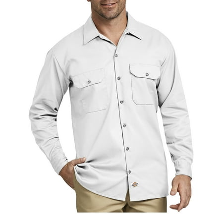 Men's Original Fit Long Sleeve Twill Work Shirt