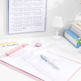thumbnail image 6 of Clear Acrylic Clipboard with Measuring Ruler and Pen Clip 12.8x9Inch Conference Writing Board for School, 6 of 9