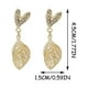 thumbnail image 3 of Pendientes para mujer, regalos para mujer, pendientes largos con borlas de estilo coreano con forma de hoja de diamante., 3 of 5