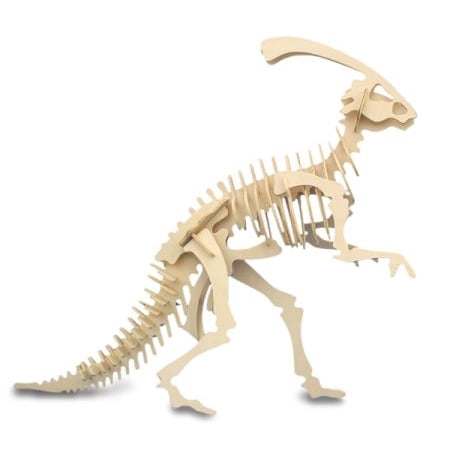 - Parasaurolophus Wooden Dinosaur Skeleton Model Kit