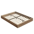 thumbnail image 1 of Wood Platform Bed with Fluted Design, Low Profile BedFrame, Minimalist Bed Base with Noise-Free, Easy Assembly, No Box Spring Needed, 1 of 11