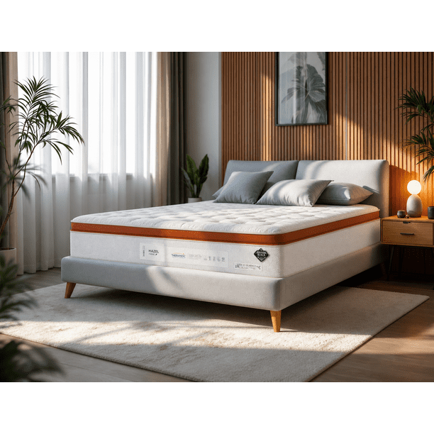 Therapedic Ice Memory Gel | Altura 32 cm Mega COLCHONETA | Tejido MicroFrío Gel | Colchón King size Memory Foam | Hybrid Tecnology | Elegante Colchones King size Ortopédico