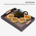 thumbnail image 4 of Bandeja de servir de madera plato para juego de té frutas caramelos comida decoración del hogar (s), 4 of 8