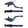 thumbnail image 2 of Blue CNC Shorty Brake Clutch Lever Set Suzuki GSXR 600 750 Katana SV 650 650S, 2 of 5