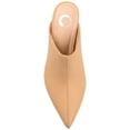 thumbnail image 5 of Journee Womens Shiyza Mules High Stiletto Pointed Toe Pumps, 5 of 10