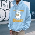thumbnail image 3 of I'm Just Here For The Boos Halloween Hoodies for Men 2025 Funny Ghost Graphic Hooded Sweatshirt with Pockets Pullover Tops, 3 of 4