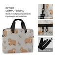 thumbnail image 4 of FORMRS 16" Laptop Bag Carrying Sleeve Case with Handle Travel Shoulder Briefcase, Cartoon Bear, 4 of 8