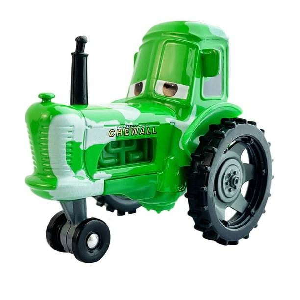 Disney-mini vehículo tractor de Metal para niños, Cars 2 y 3, Pixar, Rayo McQueen, Mater, Jackson Storm Ramirez, escala 1:55, regalo para niños hola suerte unisex