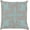 Ice Blue, Taupe / Dampier, variant on Boutique Rugs Dampier Throw Pillow