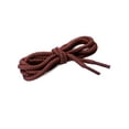 thumbnail image 2 of INSPIRE CHIC Unisex Thick Solid Color Round Shoelaces for Leather Boots Rust Red 140 cm/55", 2 of 4