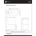 thumbnail image 3 of Fine Fixtures Dual-Flush Elongated One-Piece Toilet with High Efficiency Flush, 3 of 9