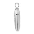thumbnail image 2 of 925 Sterling Silver 24mm Cross Heart Locket Pendant Charm Religious, 2 of 7