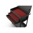 thumbnail image 5 of Hyper Tough 28-inch Steel Mechanics Tool Cart, 500 lb Capacity, Powder-Coated Finish, Black, 5 of 12