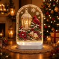 thumbnail image 6 of KRONDO Christmas Diaamond-Art Night Light, 3D Pear-l Painting Kit with Warm LED Base for Beginners, 6 of 7