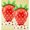 Strawberry, variant on 4 Pack Watermelon 4 ft Giant Standing Fruit Foil Balloon Summer Party Decorations Aluminum Balloons for Berry First Birthday Freshly Graduated Summer Themed Parties