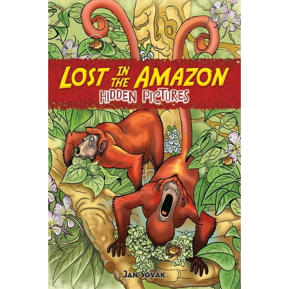 Dover Kids Activity Books: Nature Lost in the Amazon Hidden Pictures, (Paperback)
