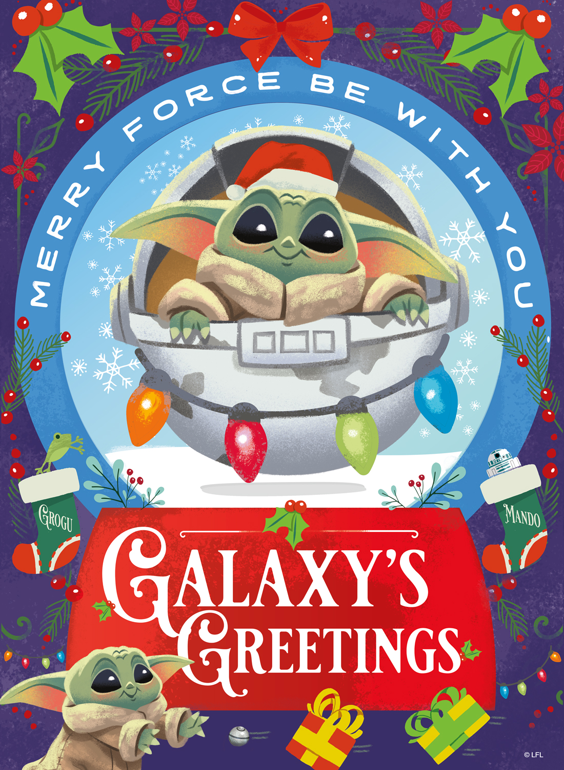 Buffalo Games 100-Piece Star Wars Galaxy's Greetings Interlocking Jigsaw Puzzle