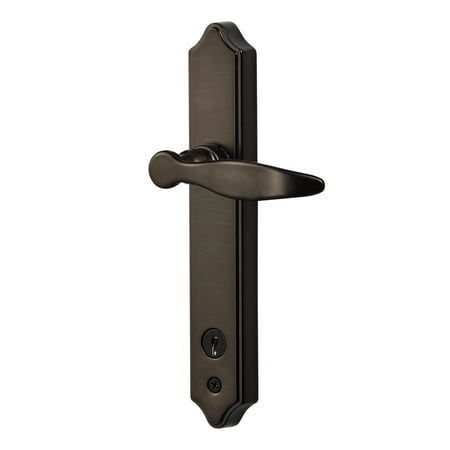 door storm handle deadbolt ideal bronze deluxe screen rubbed oil security latches hardware aluminum andersen traditional series depot walmart