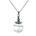 thumbnail image 2 of Jiaroswwei Fashion Glass Ball Pendant Octopus Faux Turquoise Women's Necklace Jewelry Gift, 2 of 8